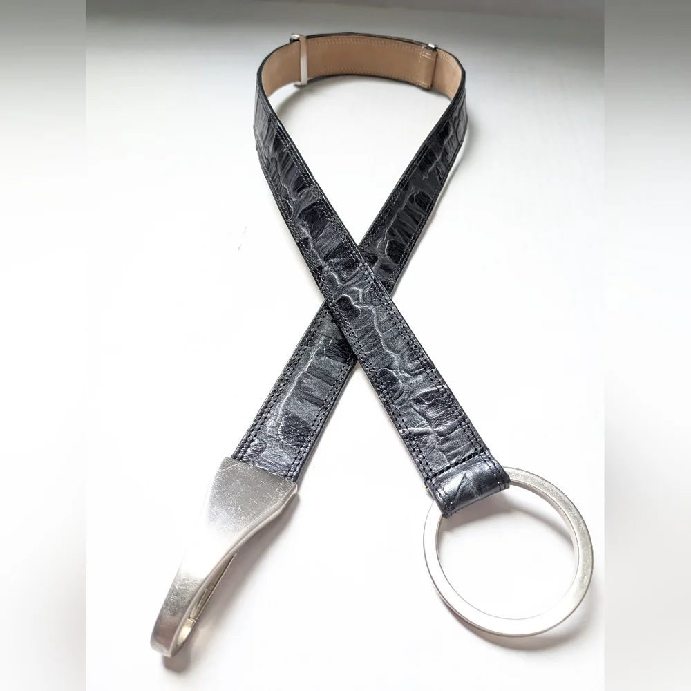 WCM New York Italian Leather Belt